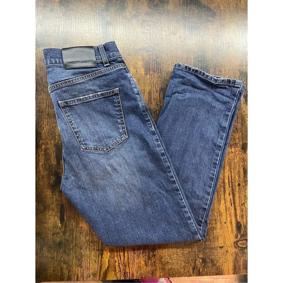 MCQ Denim Jeans Cropped   Size 26 converts to size US 4 - Picture 1 of 15
